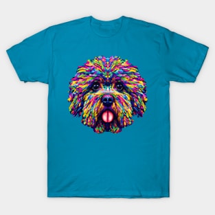 Adorable Bolognese Dog Fluffy Artwork T-Shirt